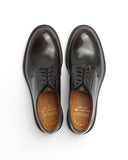 Doucals Polished Leather Deep Burnish Derbies Brown 3