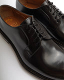Doucals Polished Leather Deep Burnish Derbies Brown 4