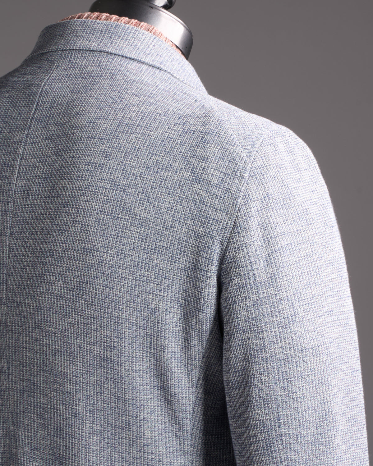 Tagliatore Linen  Cotton Jersey Soft Jacket Sage 14 7336