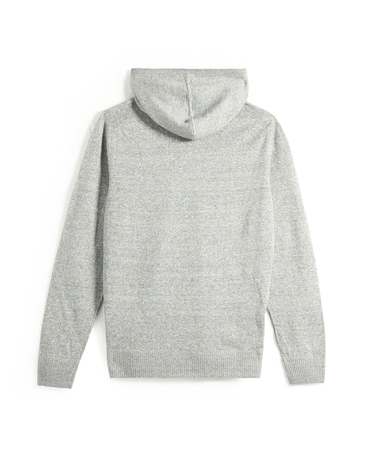 Gran Sasso Cotton  Linen Lightweight Hoodie Heather Grey 10 7249