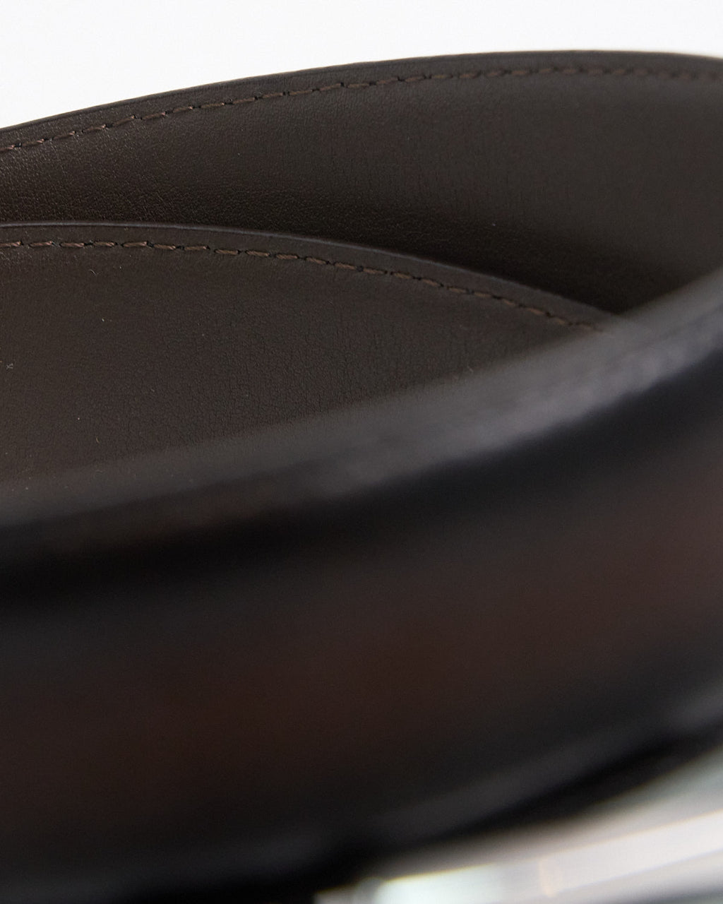 Andersons Burnished Edge Brown Dress Belt Brown 10