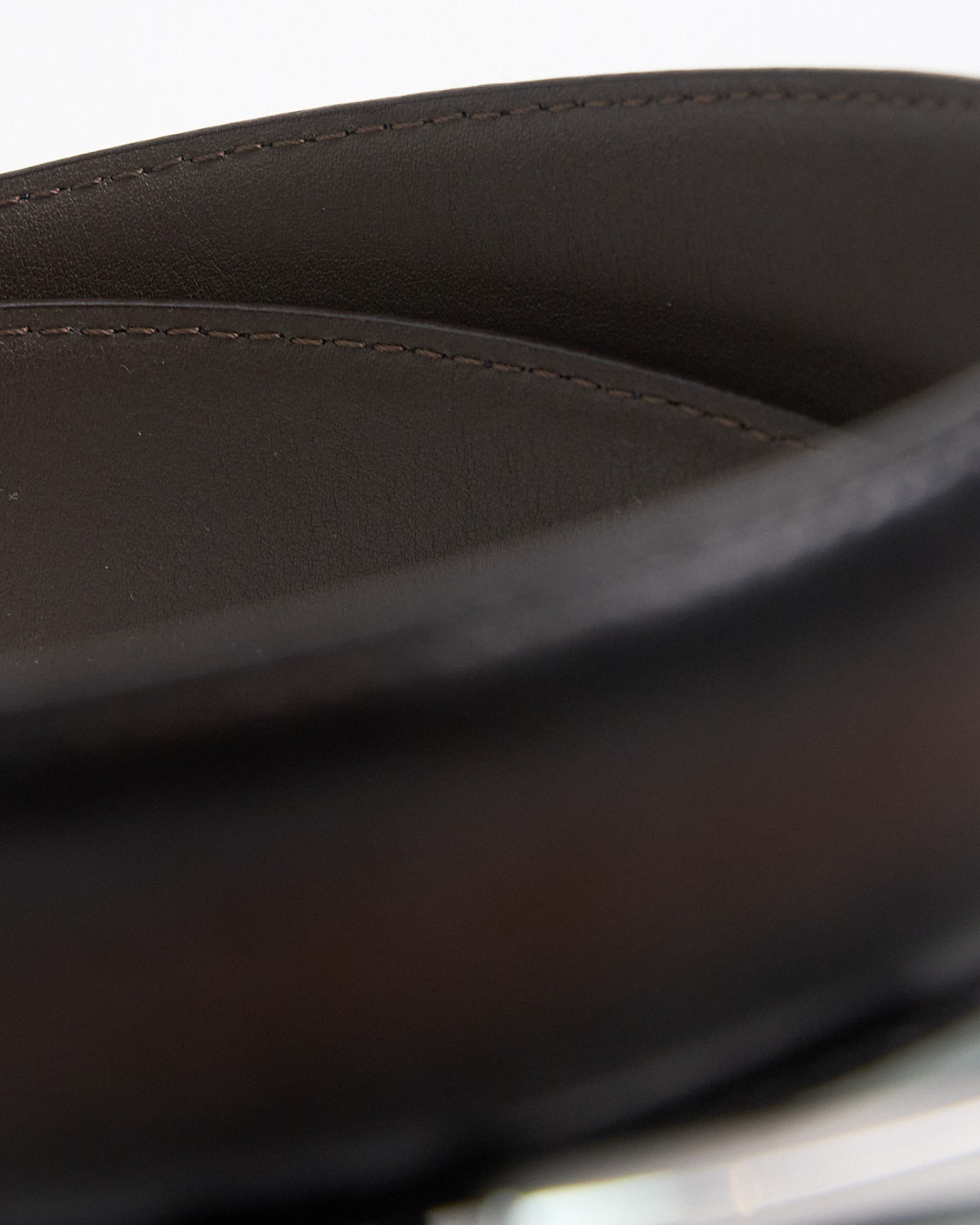 Andersons Burnished Edge Brown Dress Belt Brown 10