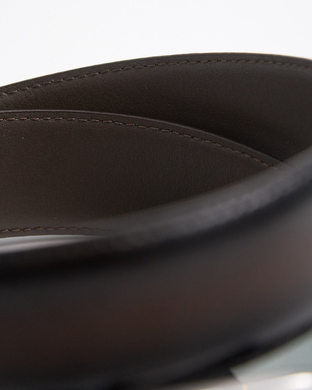 Andersons Burnished Edge Brown Dress Belt Brown 1 4