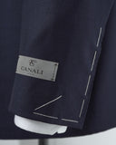 Canali Super 130s Wool Suit Navy 4
