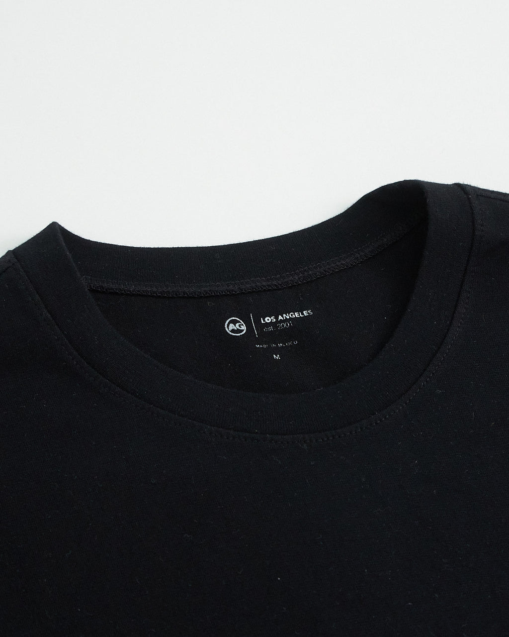 AG Jeans Bryce Black Crew Neck T Shirt Black 1 1