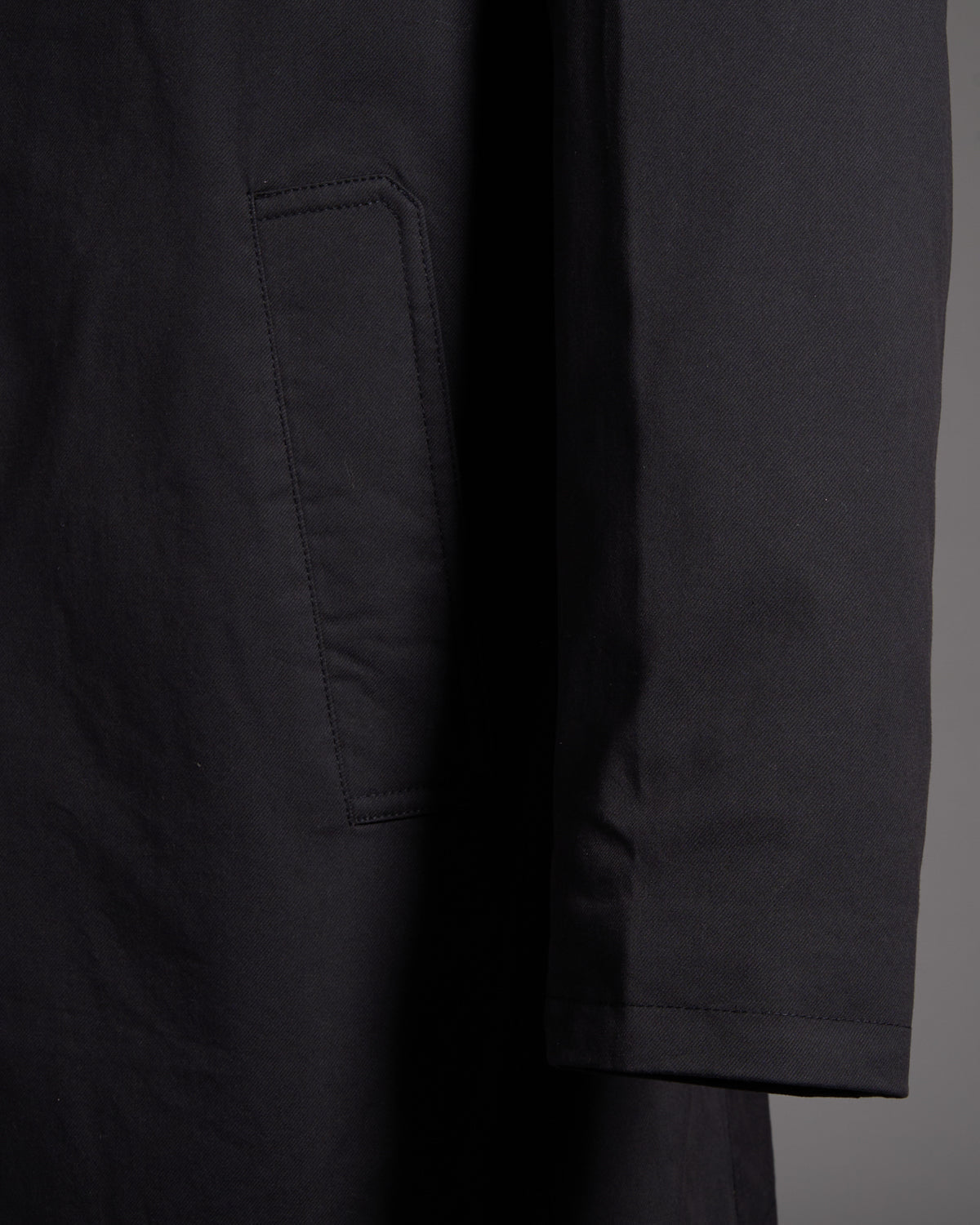 Bugatti Classic Cotton Raincoat Navy 6 7647