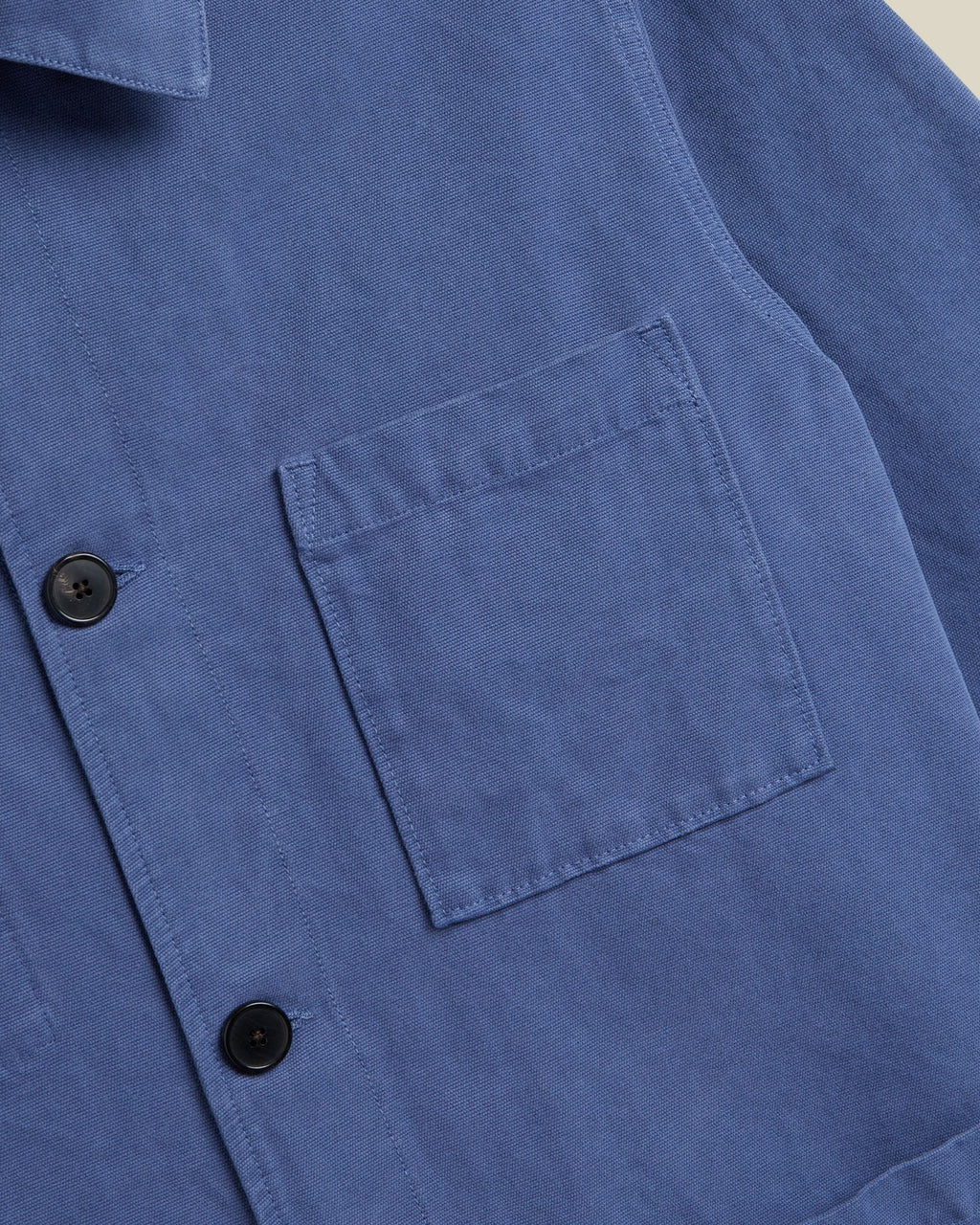 Portuguese Flannel Legacy Canvas Cotton Jacket Blue 3