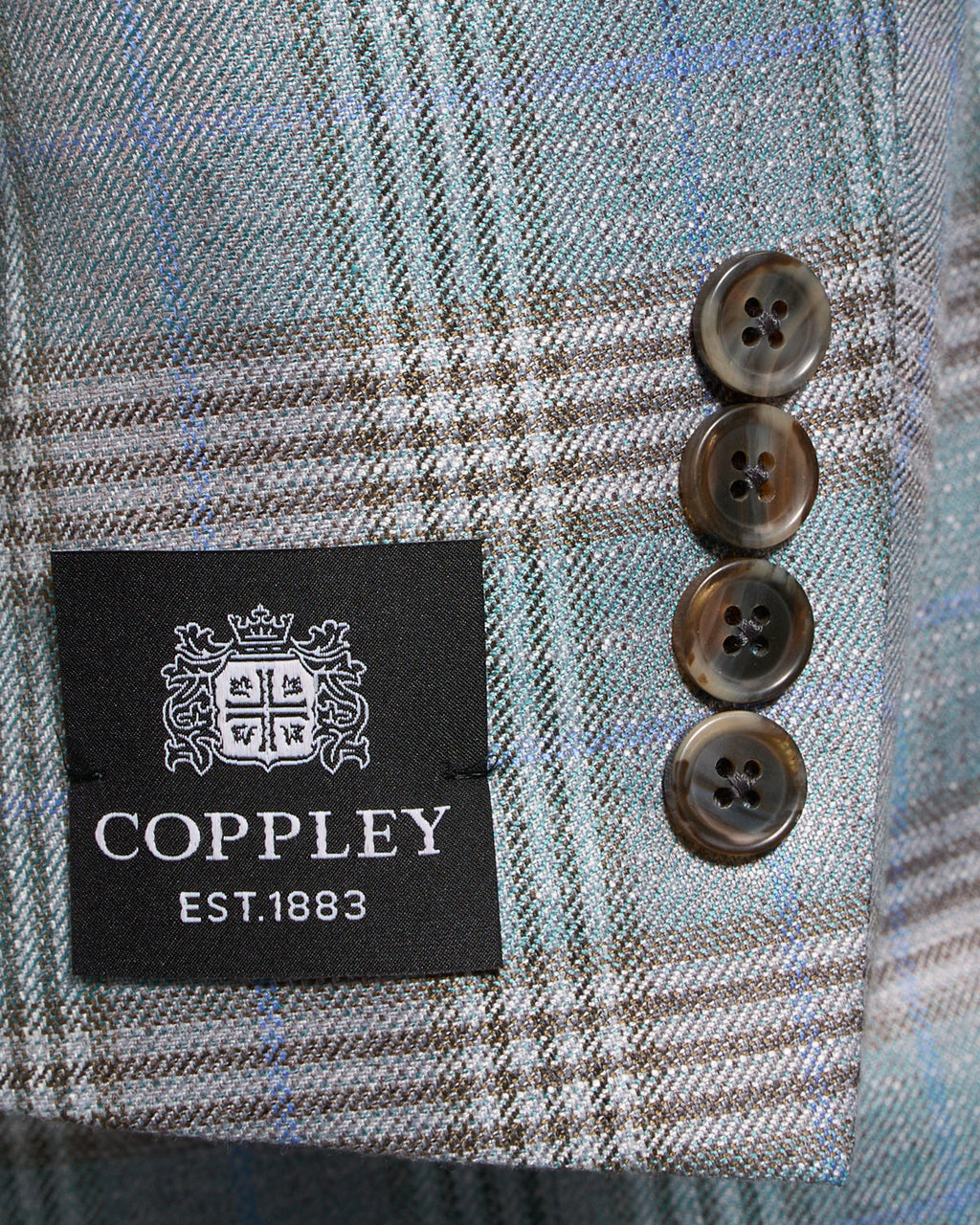 Bamboo Viscose Check Sports Jacket