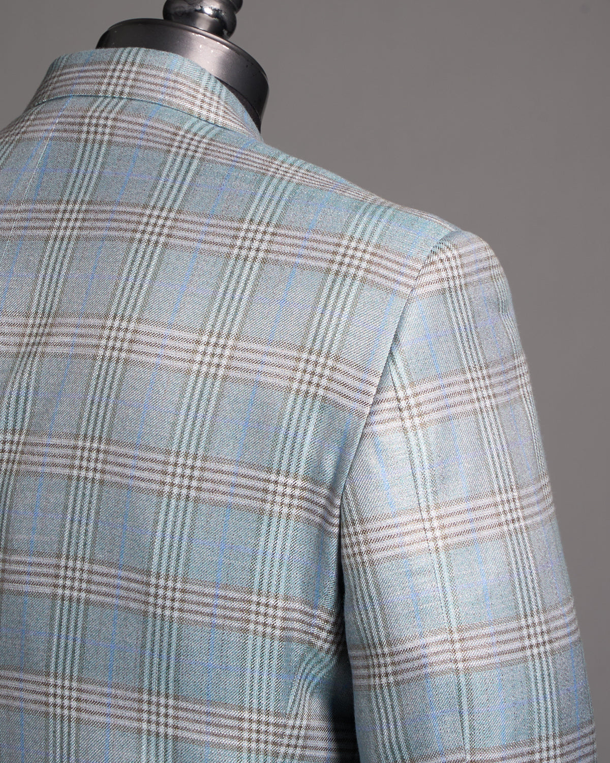 Bamboo Viscose Check Sports Jacket