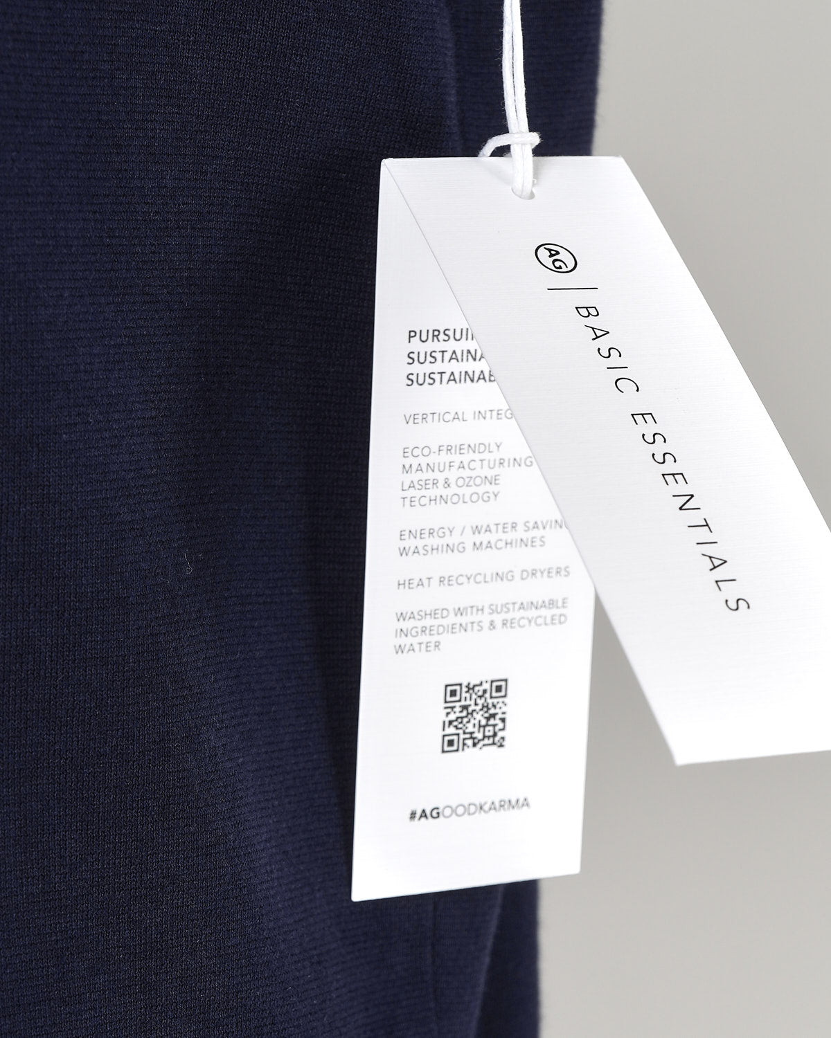 AG Jeans Bryce Navy Crew Neck T-Shirt