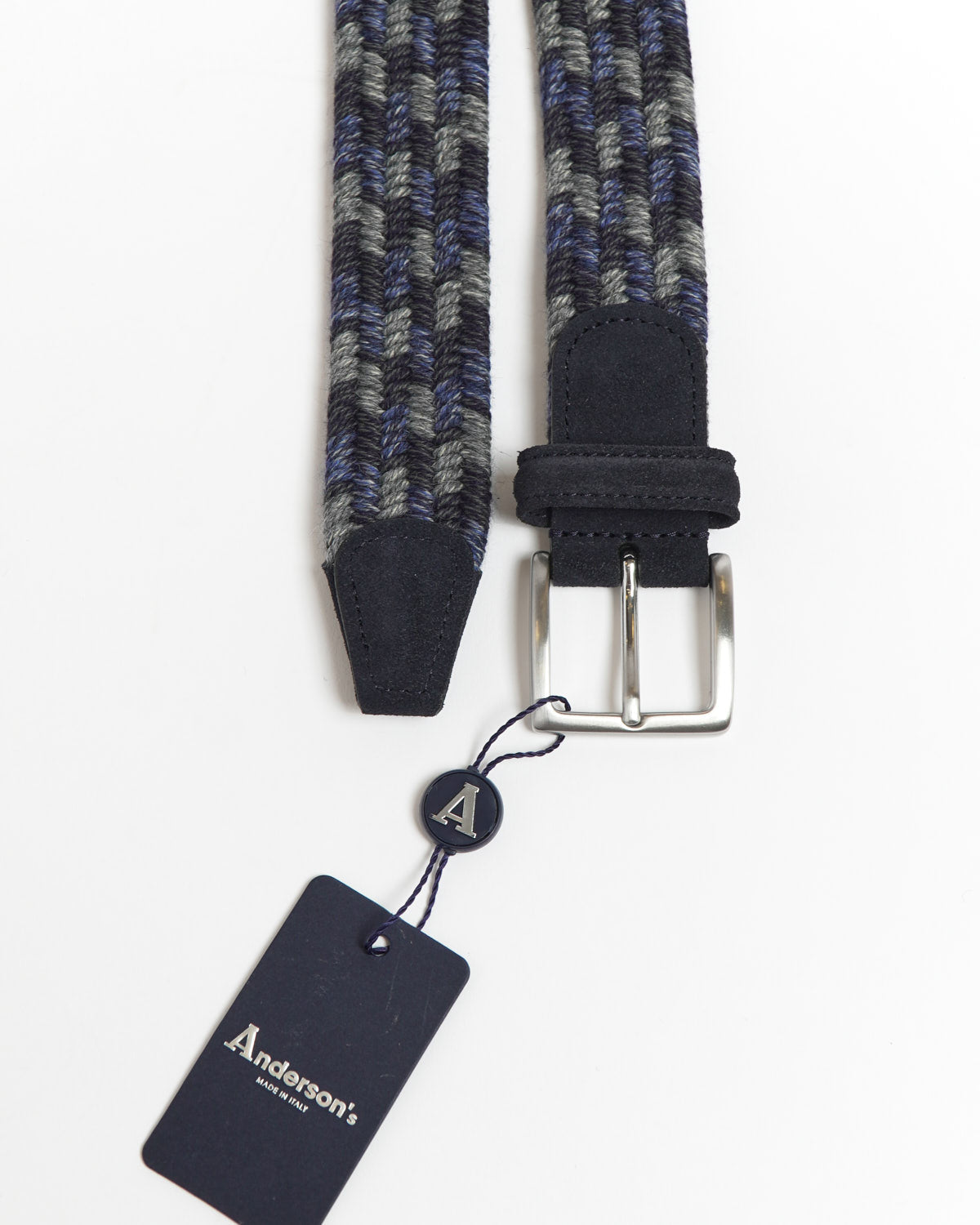 Cashmere Wool Braided Stretch Belt