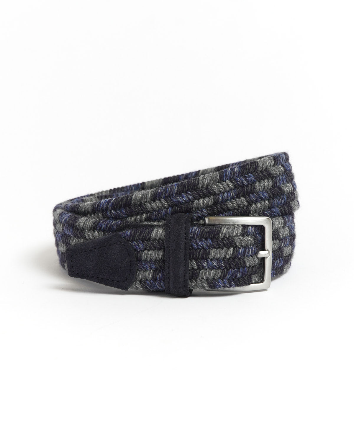 Cashmere Wool Braided Stretch Belt