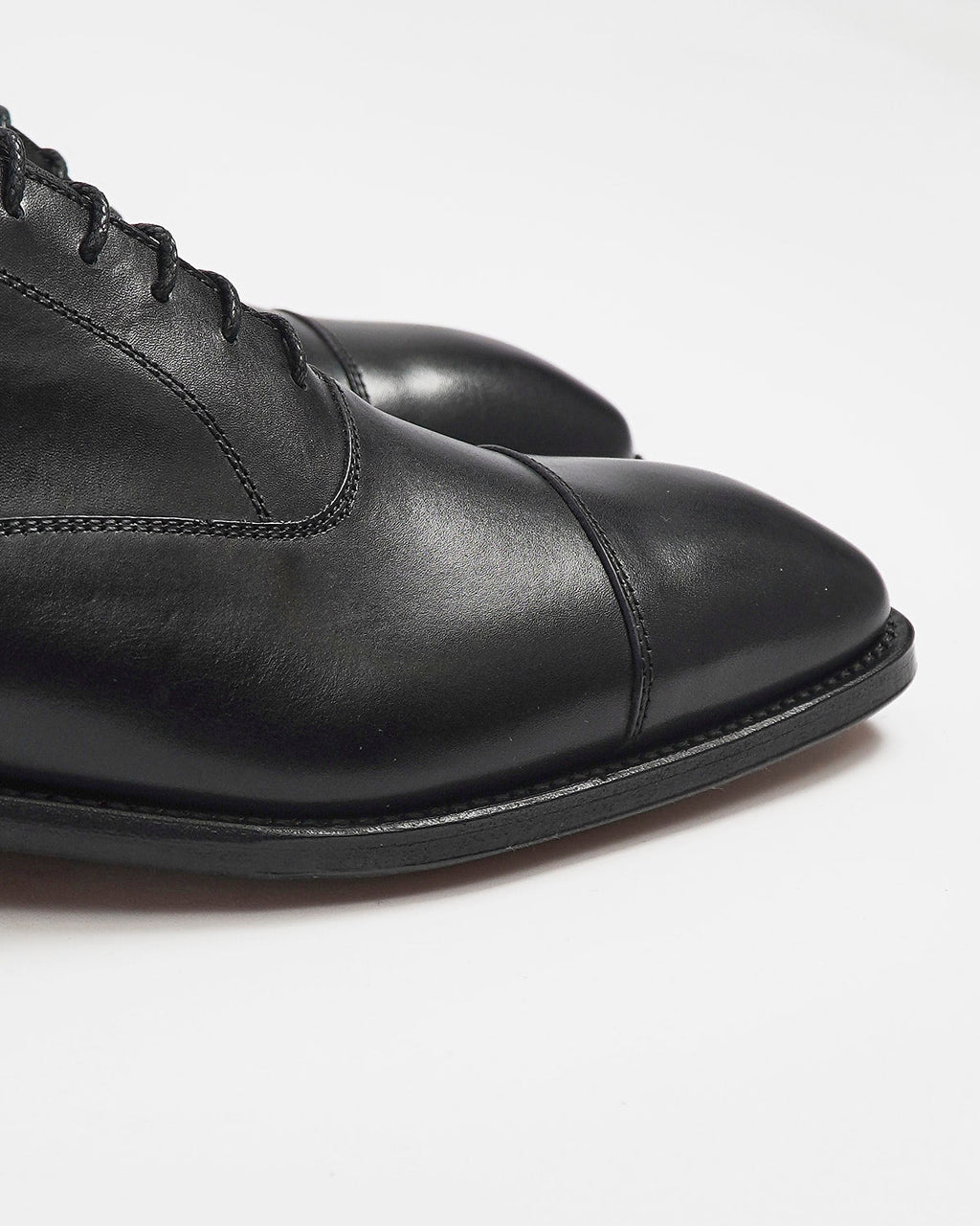 Berwick Black Cap Toe Oxford Dress Shoe