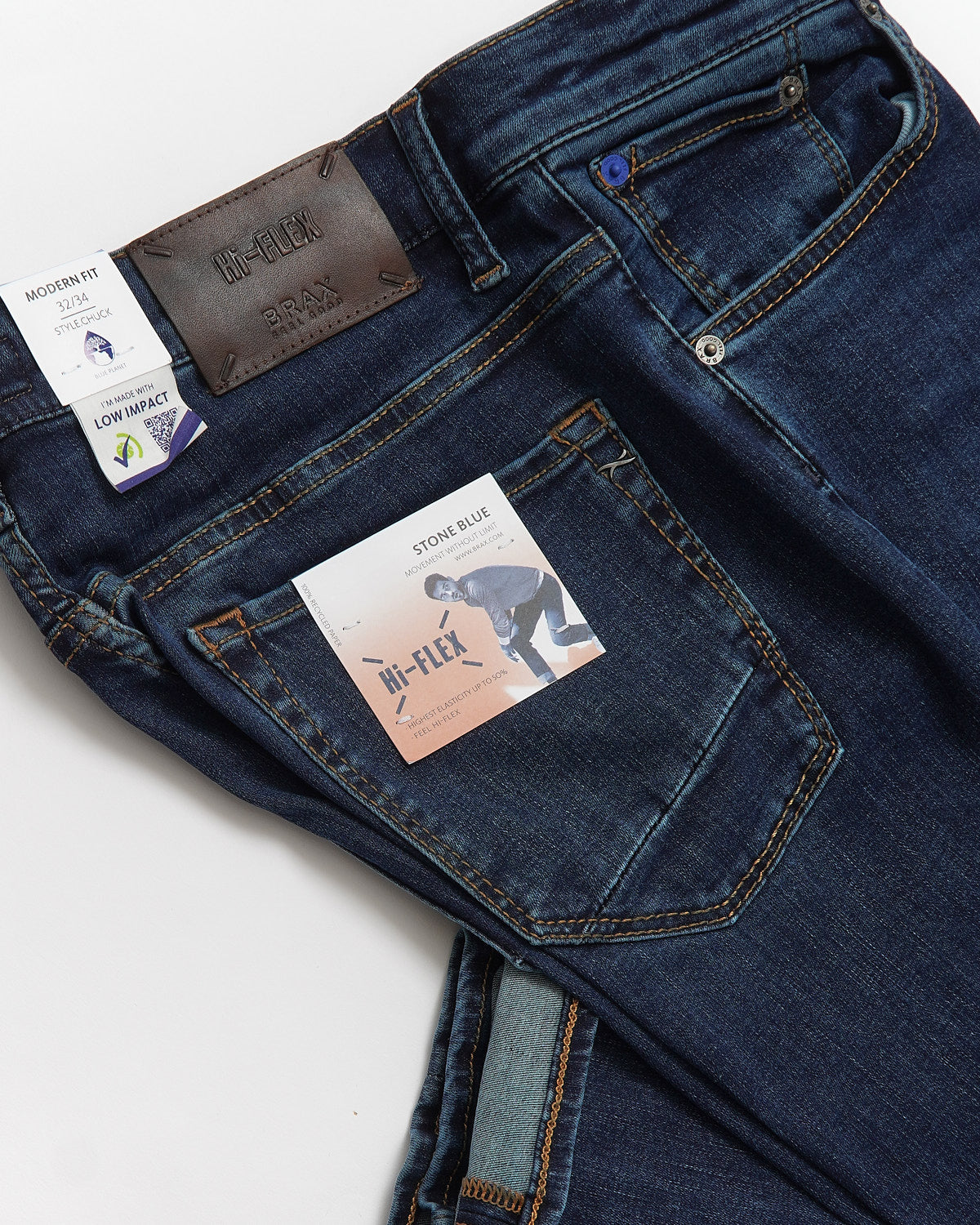 Chuck Hi-Flex Stone Blue Used Jean