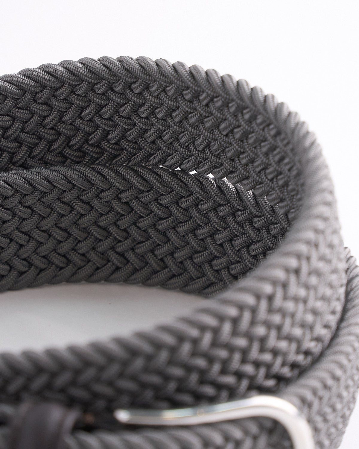 Andersons Braided Stretch Belt / Grey  2