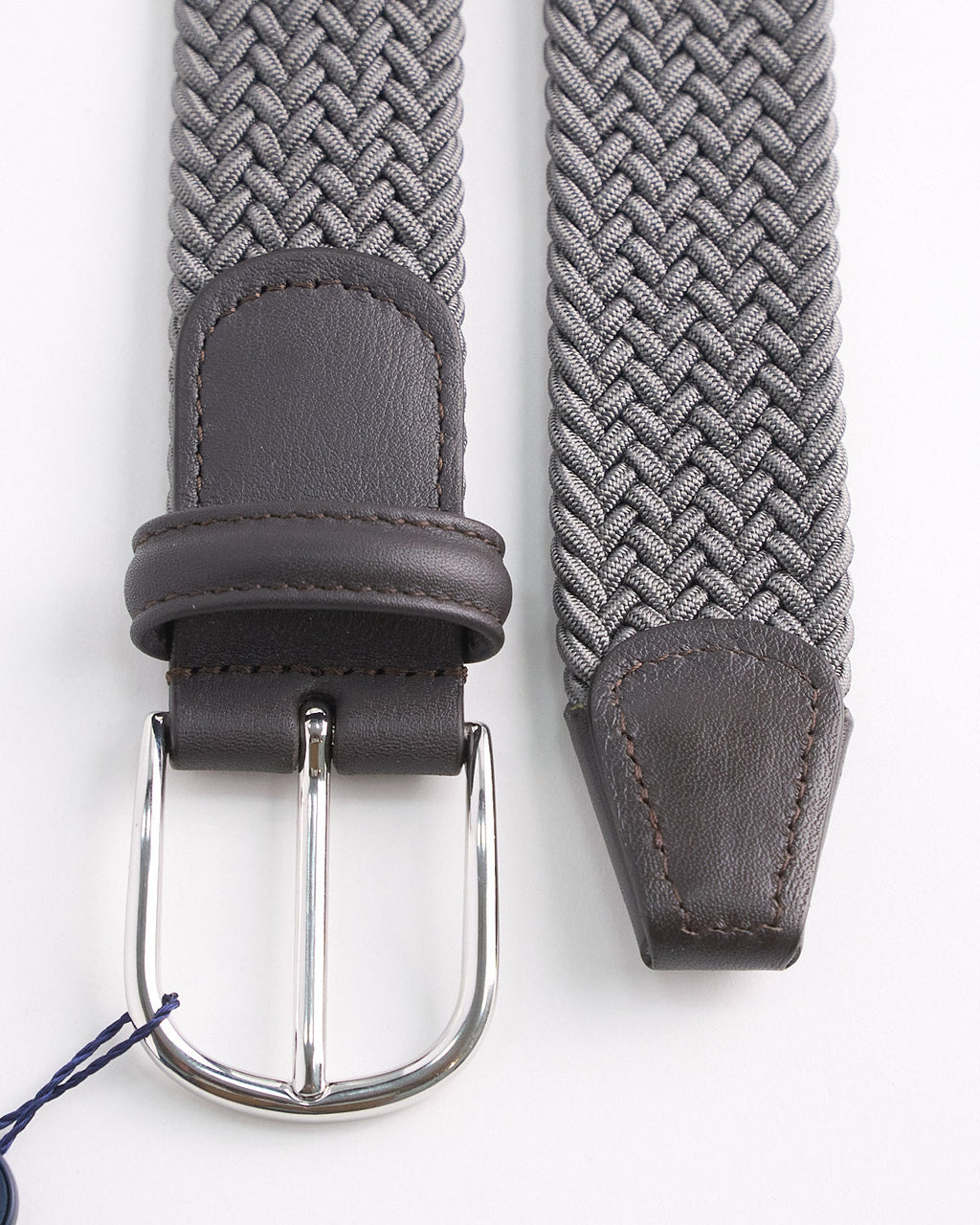 Andersons Braided Stretch Belt / Grey  3