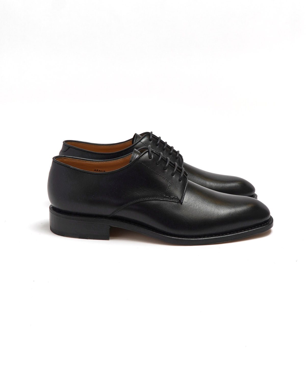 Aralia Derby Boxcalf Black Dress Shoe
