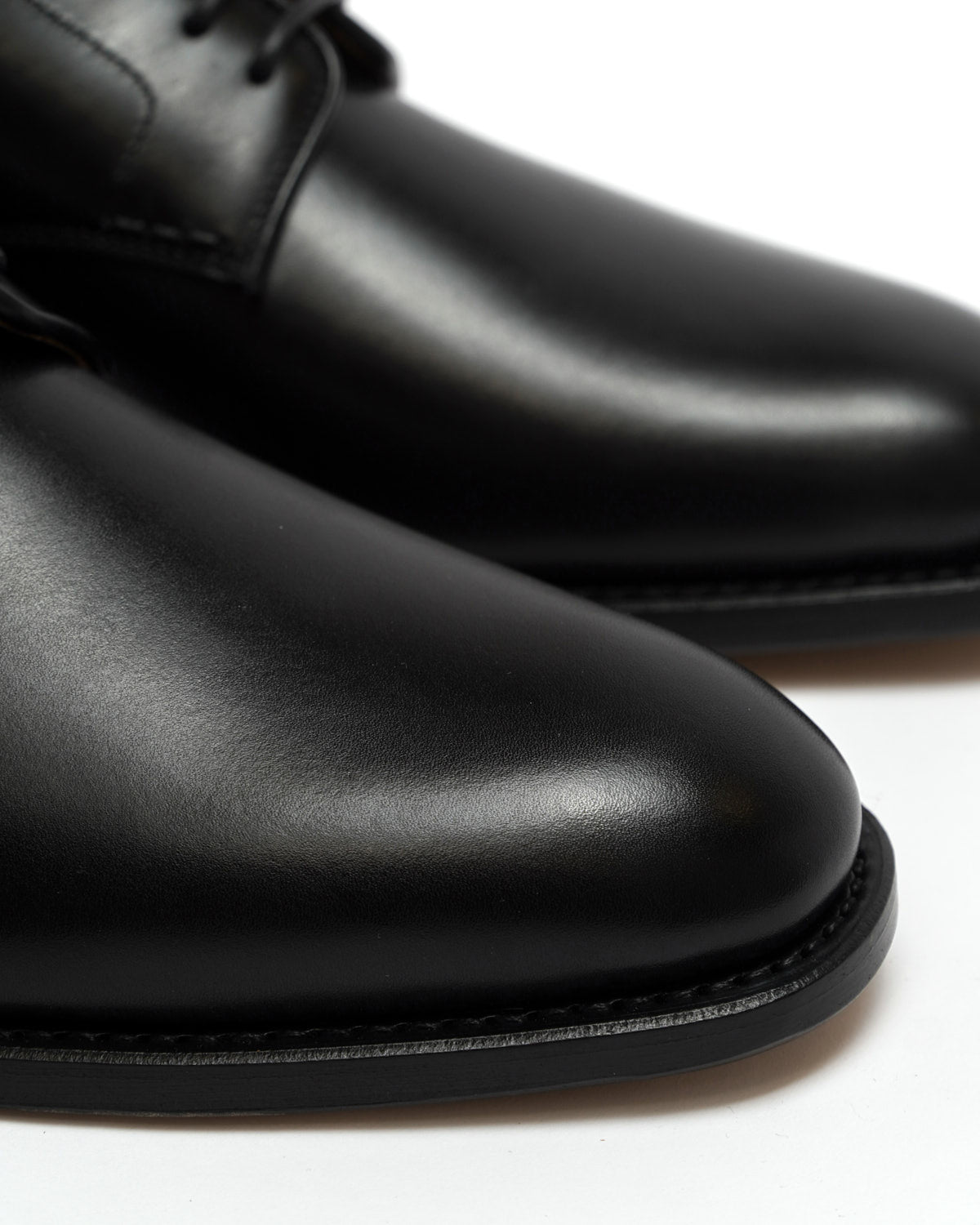 Aralia Derby Boxcalf Black Dress Shoe