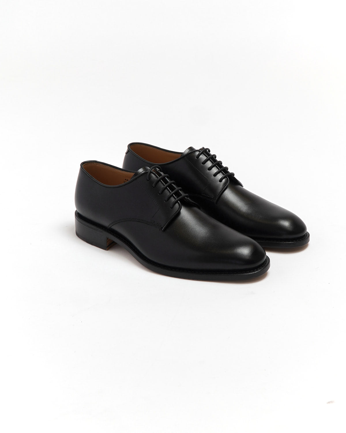 Aralia Derby Boxcalf Black Dress Shoe