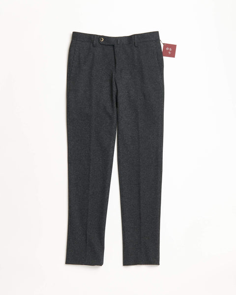 Echizenya Pants Charcoal Grey Knit Puppytooth Stretch Pants