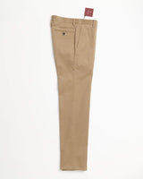 Echizenya Taupe Cotton Moleskin Pants